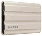 SAMSUNG T7 Shield Portable Solid State Drive USB 3.2 1TB, IP65 Water Resistant, External SSD Compatible with PC / Mac / Android / Gaming Consoles, MUPE1T0K/AM, 2022, Beige